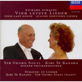 STRAUSS - Te Kanawa - Vier letzte Lieder (Quatre derniers lieder), pour..